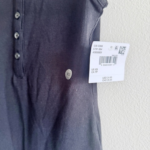 American Eagle ribbed tank bodysuit NWT XS - Picture 2 of 6